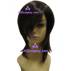Women's 50cm Black Brown Cosplay Wig