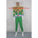 Power Rangers Green Ranger Cosplay Costume light green version