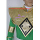 Power Rangers Green Ranger Cosplay Costume light green version