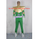Power Rangers Green Ranger Cosplay Costume light green version