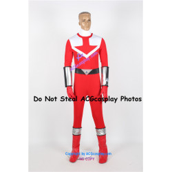 Power Rangers Time Force Time Force Red Ranger Cosplay Costume