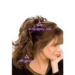Women's 50cm Brown Curly Fashion Wig cosplay wig