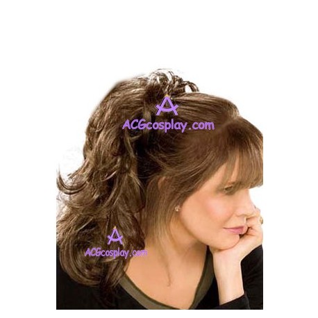 Women's 50cm Brown Curly Fashion Wig cosplay wig