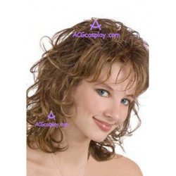 Women's 50cm Brown Curly Fashion Wig version2 cosplay wig