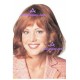Women's 50cm Brown Short Curly Fashion Wig cosplay wig