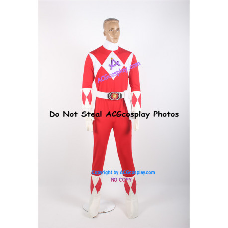 Power Rangers Red Ranger Cosplay Costume