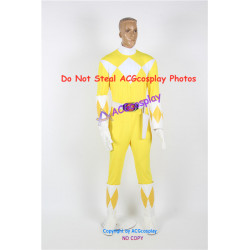 Mighty Morphin Power Rangers Yellow Ranger Cosplay Costume