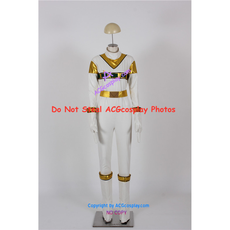 Power Rangers In Space Zhane Silver Space Ranger Cosplay Costume