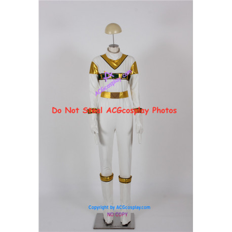 Power Rangers in Space Zhane Silver Space Ranger Cosplay Costume