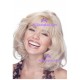 Women's 50cm Pale Gold Curly Fashion Wig cosplay wig