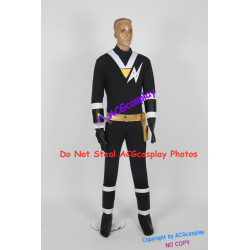 Power Rangers Jiraiya ninja black ranger Kaku ranger cosplay costume ACGcosplay