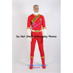 Power Rangers Wild Force Red Wild Force Ranger Cosplay Costume
