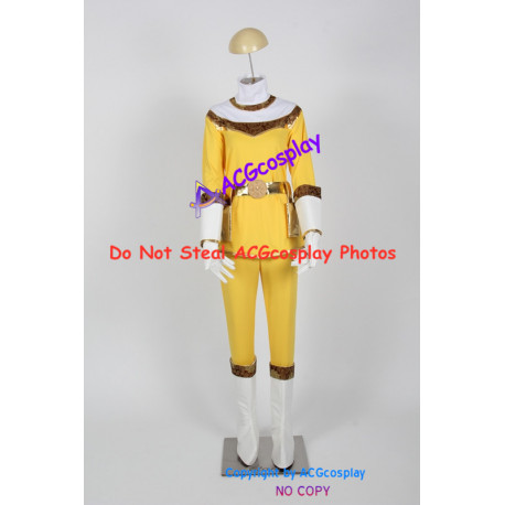 Power rangers yellow zeo ranger tanya cosplay costume acgcosplay