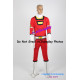 Power Rangers Turbo Cosplay Red Turbo Ranger Cosplay Costume incl. boots covers