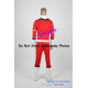 Power Rangers Turbo Cosplay Red Turbo Ranger Cosplay Costume incl. boots covers