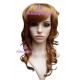 Women's 54cm Claybank Long Wavy Wig cosplay wig