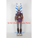 Star Wars Clone Wars Ahsoka Tano Cosplay Costume include headwear