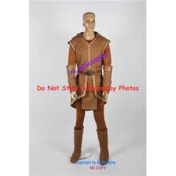 Star Wars Cosplay  Jedi Robe Cosplay Costume include boots covers