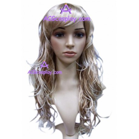 Women's 55cm Long Curly Fashion Wig cosplay wig