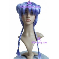 Women's 55cm Purple Fashion Wig cosplay wig