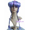 Women's 55cm Purple Fashion Wig cosplay wig