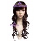 Women's 58cm Brownish Black Long Wave Wig cosplay wig