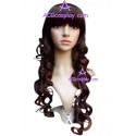 Women's 58cm Brownish Black Long Wavy Wig version3 cosplay wig