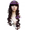 Women's 58cm Brownish Black Long Wavy Wig version3 cosplay wig