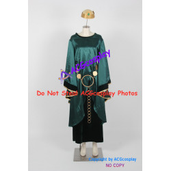 Brave Queen Elinor Cosplay Costume