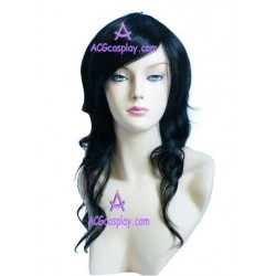 Women's 60cm Black Curly Fashion Wig cosplay wig