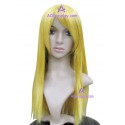 Women's 60cm Gold Long Straight version1 Cosplay Wig