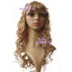 Women's 60cm Gold Medium Wave Wig cosplay wig