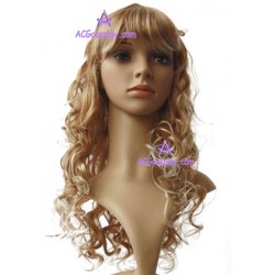 Women's 60cm Gold Medium Wave Wig cosplay wig