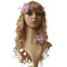 Women's 60cm Gold Medium Wave Wig cosplay wig