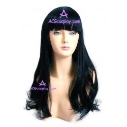 Women's 70cm Black Long Curly Fashion Wig version2 cosplay wig