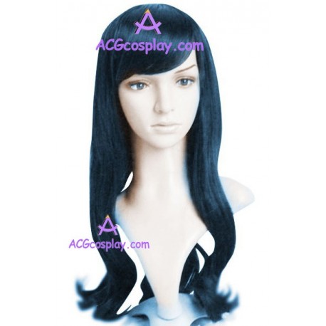 Women's 70cm Black Long Fashion Wig cosplay wig