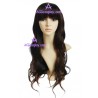 Women's 70cm Brown Long Curly Fashion Wig version2 cosplay wig