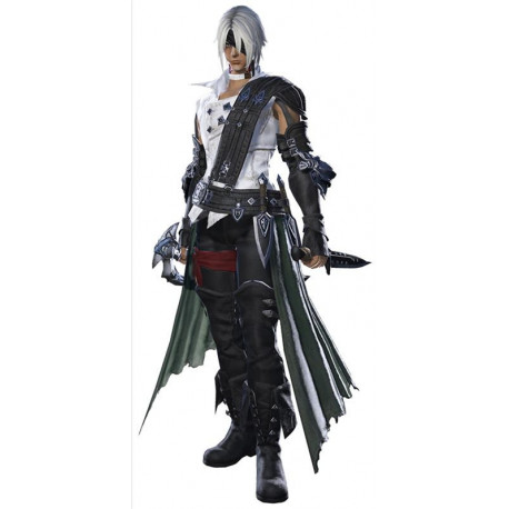 Final Fantasy xiv thancred cosplay costume include prop ornaments