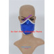 Mortal Kombat Kitana Cosplay Costume include mask and boots covers