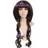 Women's 80cm Brown Curly Fashion Wig cosplay wig
