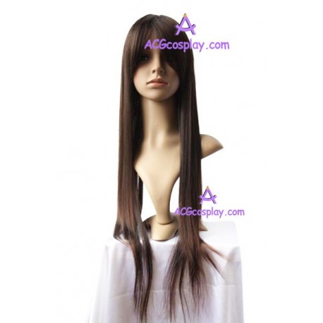 Women's 80cm Brown Long Straight Cosplay Wig