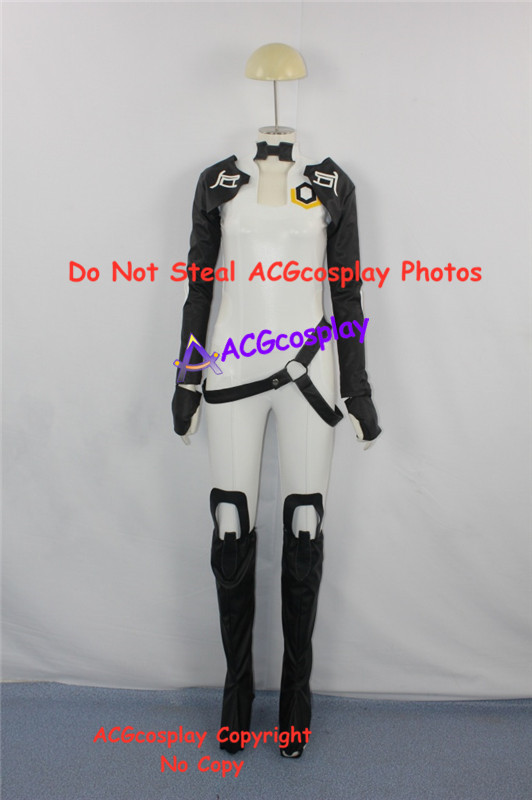 Mass Effect Miranda Lawson Cosplay Costume Made Zentai Jumpsuit Bodysuit Plugsui
