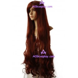 Women's 80cm Brownish Red Long Curly Cosplay Wig