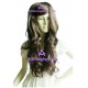 Women's 80cm Coffee Long Curly Fashion Wig cosplay wig