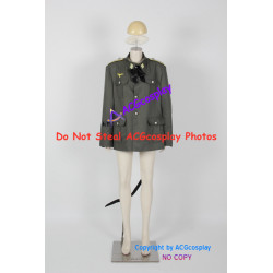 Strike Witches 501st Joint Fighter Wing Minna Dietlinde Wilcke Cosplay Costume