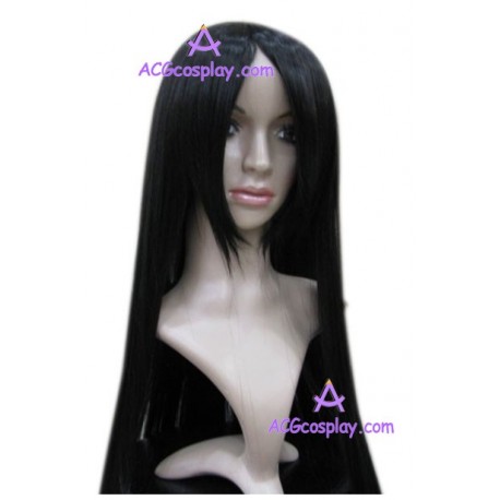 Women's 100cm Black Long Straight Cosplay Wig