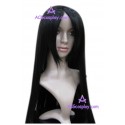 Women's 100cm Black Long Straight Cosplay Wig