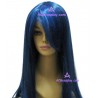 Women's 100cm Blue Short Straight Cosplay Wig