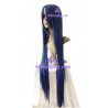 Women's 100cm Deep Blue Long Straight Cosplay Wig