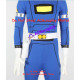 Power Rangers Turbo Blue Turbo Ranger Cosplay Costume